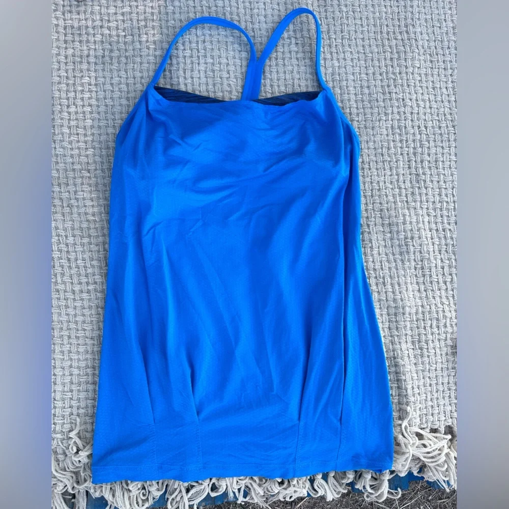 LULULEMON Women's Blue Spaghetti Strap Top - Picture 10 of 10